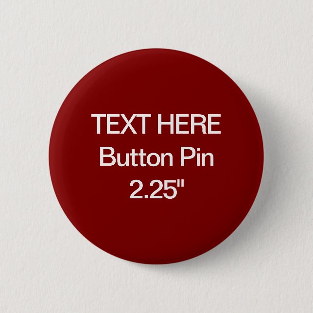 Badge Rond 5 Cm Bouton standard Zazzle Blank Custom 2 1/4" (Devant)