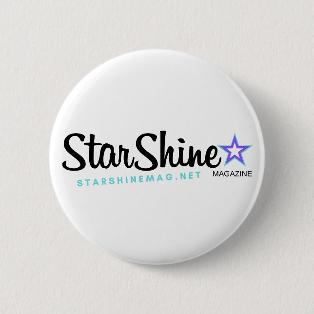 Badge Rond 5 Cm Bouton StarShine Magazine (Devant)