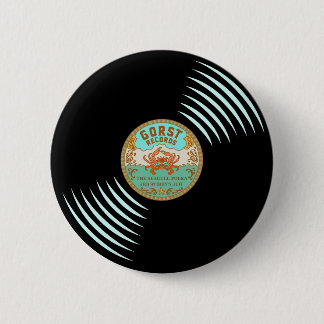 Badge Rond 5 Cm Bouton Style rétro des enregistrements Gorst