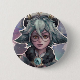 Badge Rond 5 Cm Bouton Sucre