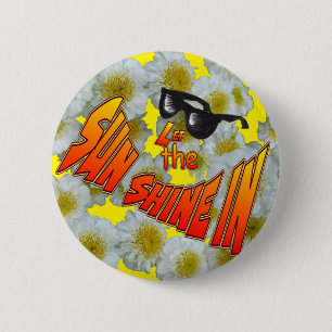 Badge Rond 5 Cm Bouton Sunshine personnalisable
