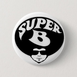 Badge Rond 5 Cm Bouton superbe d'Afro de B