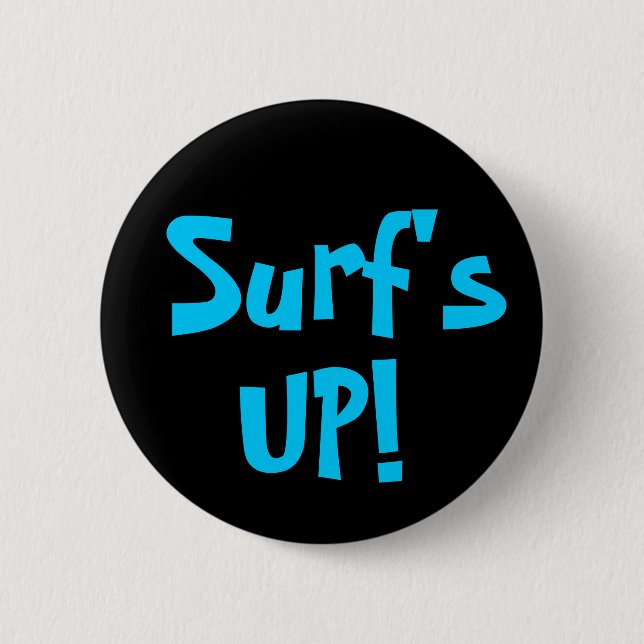 Badge Rond 5 Cm bouton surf UP ! (Devant)