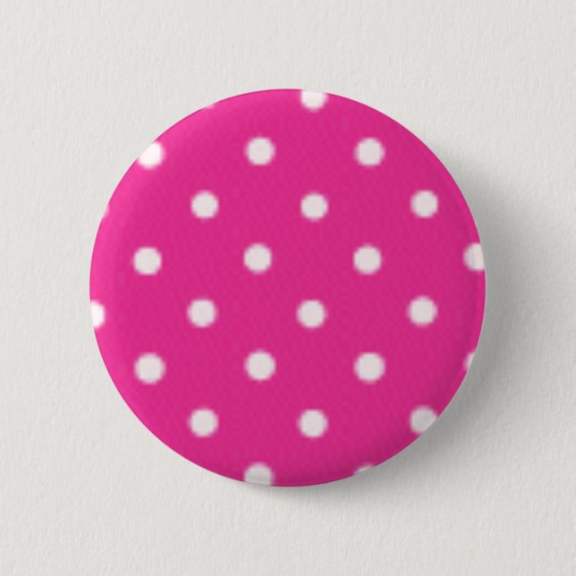 Badge Rond 5 Cm Bouton tacheté (Devant)