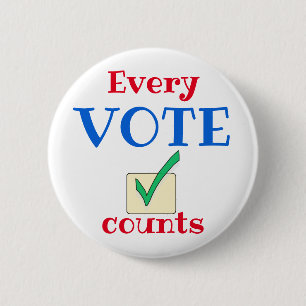 Badge Rond 5 Cm Bouton Taille personnalisée de chaque vote