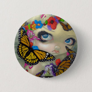 Badge Rond 5 Cm Bouton "Tara"