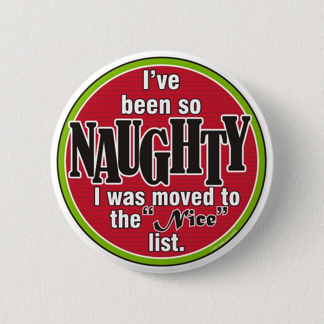 Badge Rond 5 Cm Bouton tellement vilain (Devant)