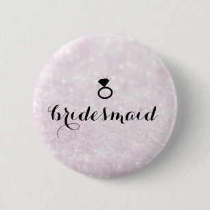 Badge Rond 5 Cm Bouton - toilettes de Bling d'anneau de parties