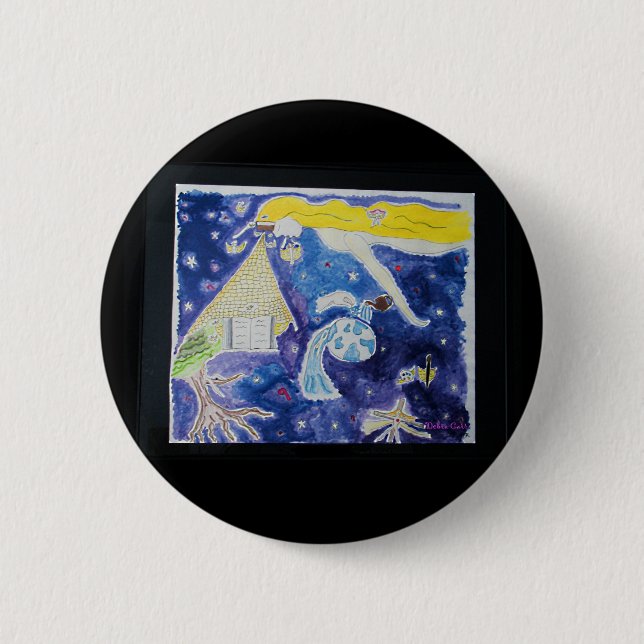 Badge Rond 5 Cm bouton Tomorrow Never Knows (Devant)