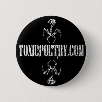 Badge Rond 5 Cm Bouton toxique