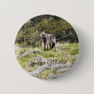 Badge Rond 5 Cm Bouton Trait Oncle
