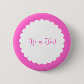 Badge Rond 5 Cm Bouton transparent de frontière