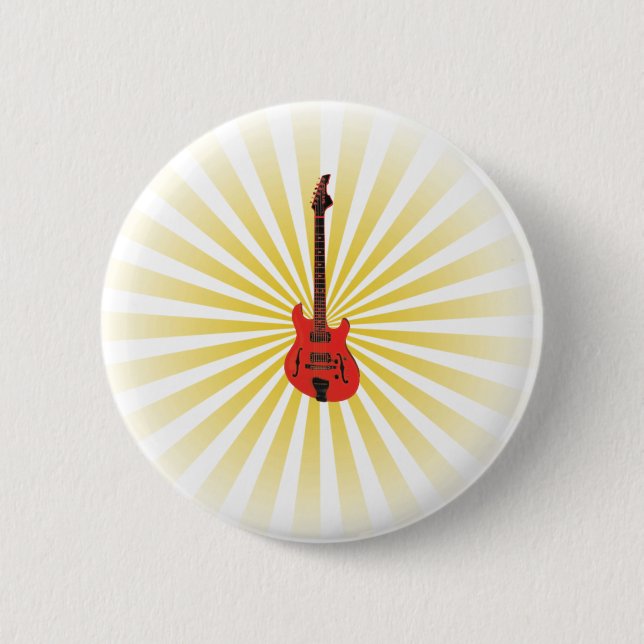 Badge Rond 5 Cm Bouton Trey de guitare de Phish (Devant)