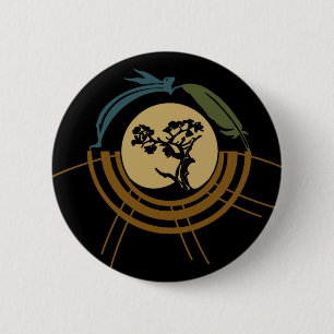 Badge Rond 5 Cm Bouton tribal de Mtg