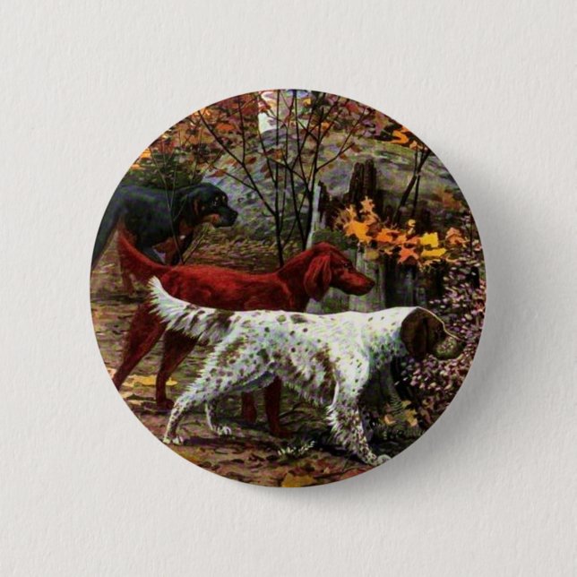 Badge Rond 5 Cm Bouton Trois Paramètres (Devant)