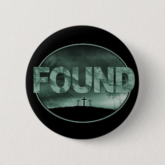 Badge Rond 5 Cm Bouton TROUVÉ