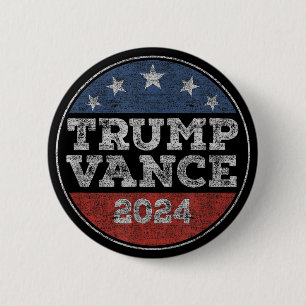 Badge Rond 5 Cm Bouton Trump 2024 Élection pour les Républicains T