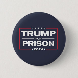 Badge Rond 5 Cm Bouton TRUMP POUR PRISON 2024