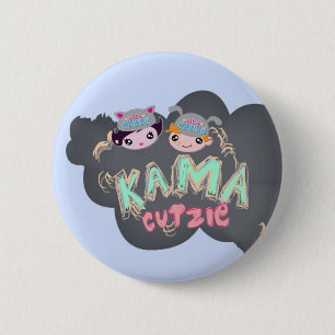Badge Rond 5 Cm Bouton ultra de Kawaii - de Kama Cutzie
