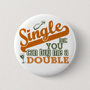 Badge Rond 5 Cm Bouton UNIQUE