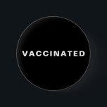 Badge Rond 5 Cm Bouton vaccin contre le virus 19<br><div class="desc">Montrez votre soutien. Montre que tu t'en soucies. Montrez que vous êtes complètement vacciné contre le virus du 19.</div>