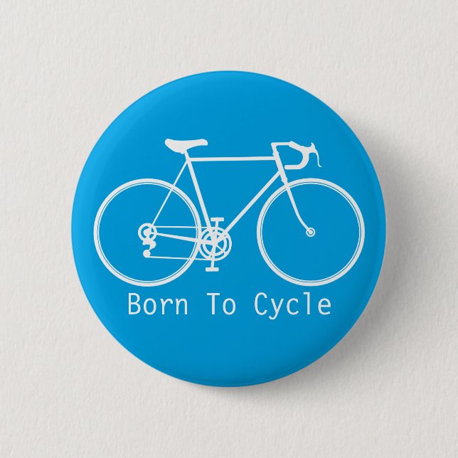 Badge Rond 5 Cm Bouton Vélo (Devant)