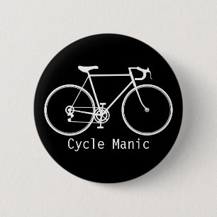 Badge Rond 5 Cm Bouton Vélo