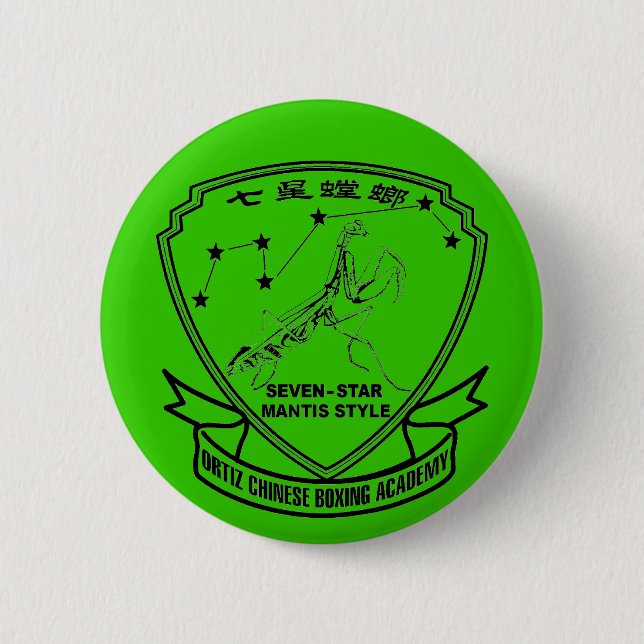 Badge Rond 5 Cm Bouton vert d'OCBA (Devant)
