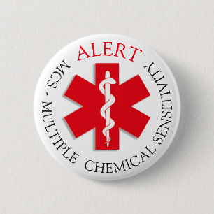Badge Rond 5 Cm Bouton vigilant Médicale de support de consoles