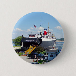 Badge Rond 5 Cm bouton Ville de Milwaukee