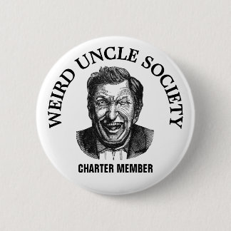 Badge Rond 5 Cm Bouton vintage de la société des oncles bizarres