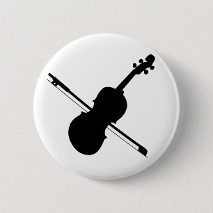 Badge Rond 5 Cm Bouton Violon