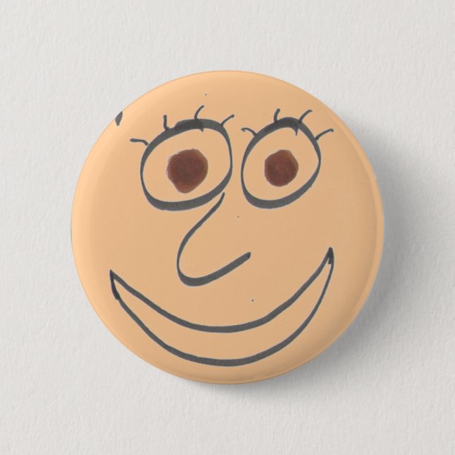 Badge Rond 5 Cm Bouton Visages amusants (Devant)