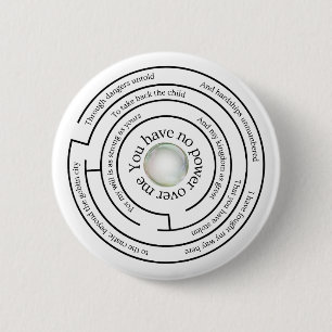 Badge Rond 5 Cm Bouton 'Vous N'Avez Pas D'Électricité Sur Moi'
