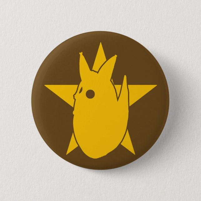 Badge Rond 5 Cm bouton YB de Pin de photocoyote (Devant)