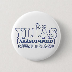 Badge Rond 5 Cm Bouton YLLÄS FINLAND
