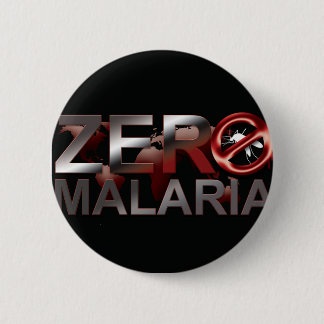 Badge Rond 5 Cm Bouton zéro de malaria