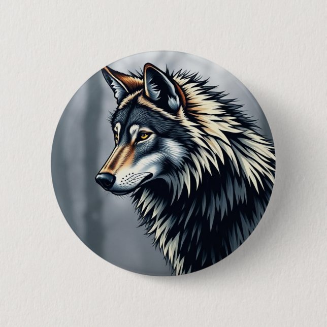 Badge Rond 5 Cm Boutons  (Devant)