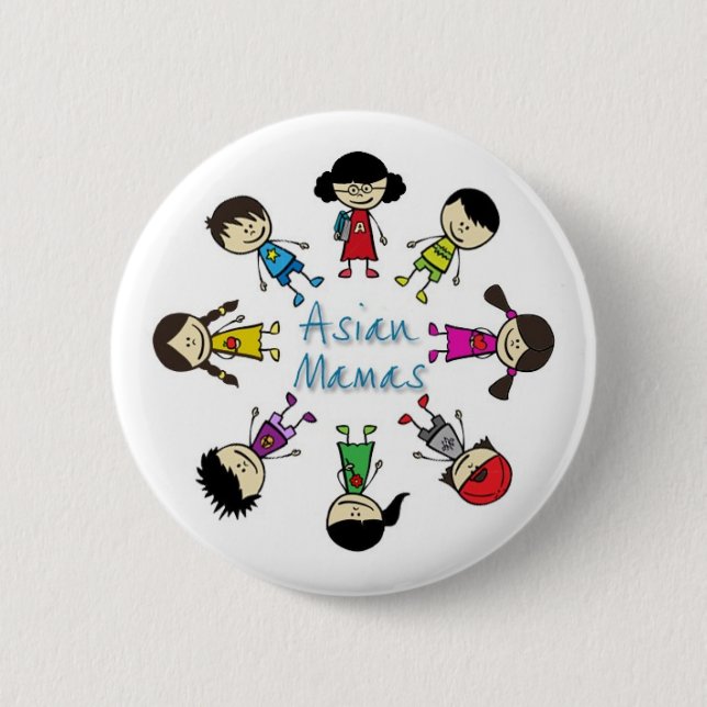 Badge Rond 5 Cm Boutons (Devant)