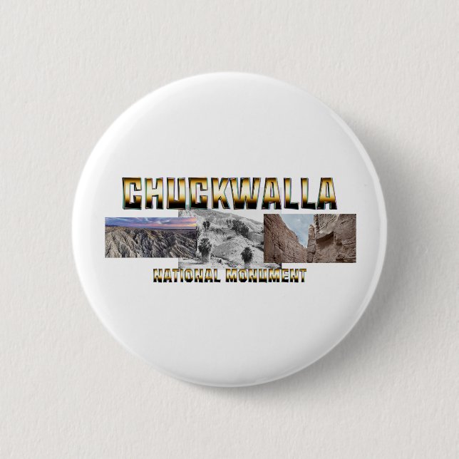 Badge Rond 5 Cm Boutons ABH Chuckwalla NM (Devant)