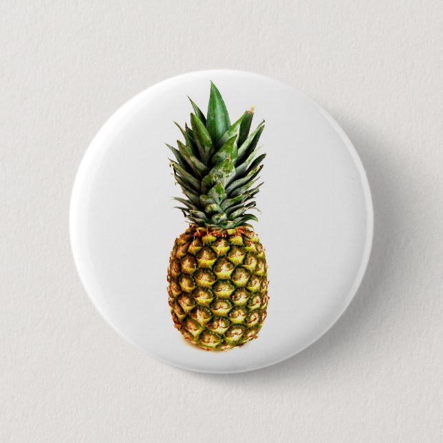 Badge Rond 5 Cm Boutons d'ananas (Devant)