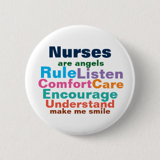 Badge Rond 5 Cm Boutons de cadeau d'infirmière