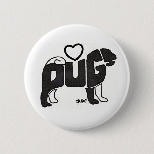 BADGE ROND 5 CM BOUTONS DE CARLINS