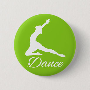 Badge Rond 5 Cm Boutons de couleur personnalisés DANCE