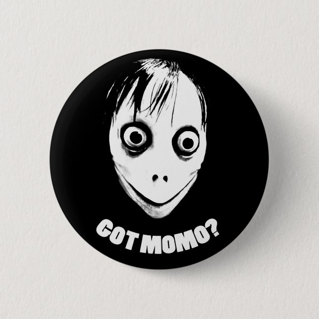 Badge Rond 5 Cm Boutons de créature de MOMO (Devant)