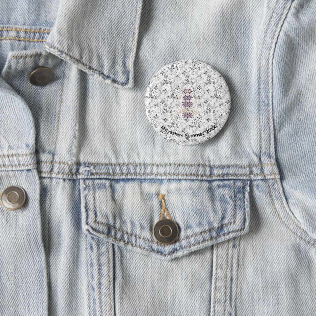 Badge Rond 5 Cm Boutons de cristal | Basculer les CSS et les conce (En situation)