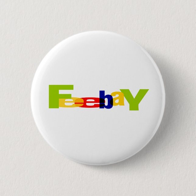 Badge Rond 5 Cm Boutons de Feebay (Devant)