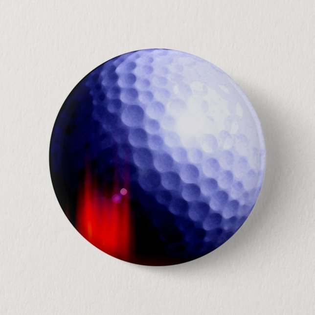 Badge Rond 5 Cm Boutons de golf (Devant)