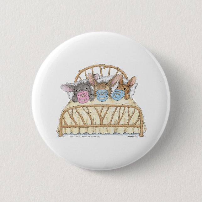 Badge Rond 5 Cm Boutons de HappyHoppers® (Devant)