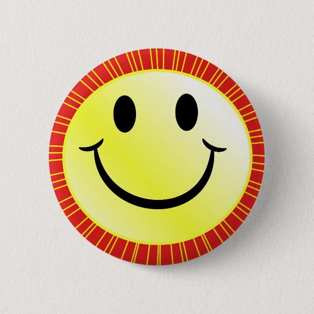 Badge Rond 5 Cm Boutons de la face (Devant)
